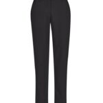 Womens Comfort Waist Slim Leg Pant - Charcoal
