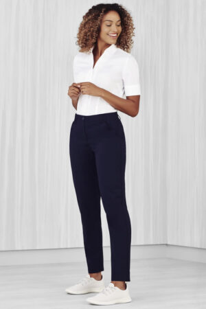 Womens Comfort Waist Slim Leg Pant