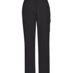 Womens Comfort Waist Cargo Pant - Charcoal