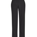 Womens Comfort Waist Straight Leg Pant - Charcoal