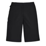 Womens Comfort Waist Cargo Short - Black