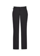 Mens Comfort Waist Flat Front Pant