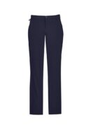 Mens Comfort Waist Flat Front Pant