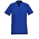 Womens Florence Plain Tunic - Electric Blue