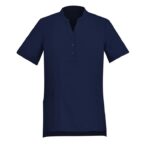 Womens Florence Plain Tunic - Navy