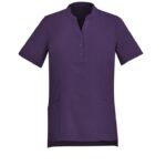 Womens Florence Plain Tunic - Purple