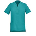 Womens Florence Plain Tunic - Teal