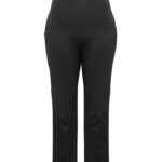 Womens Rose Maternity Scrub Pant - Black