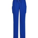 Womens Avery Straight Leg Scrub Pant - Electric Blue