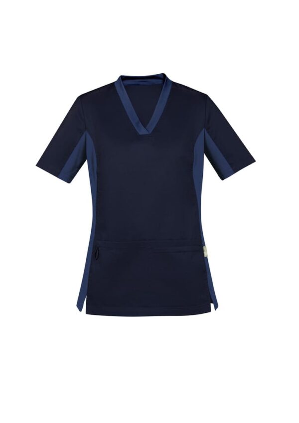 Womens Riley Stretch Scrub Top - Image 9
