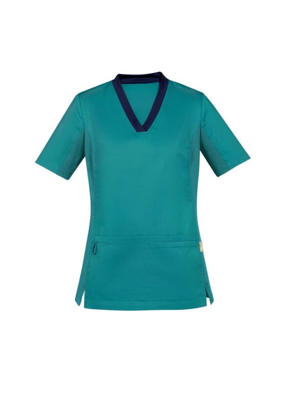 Womens Riley Stretch Scrub Top - Image 19