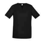 Womens Tokyo Scrub Top - Black