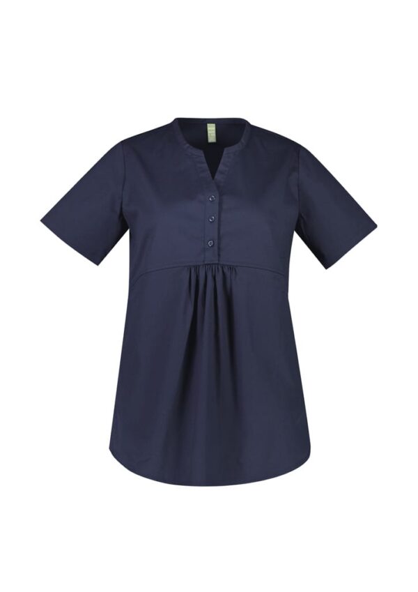 Womens Rose Tunic Scrub Top - Image 15
