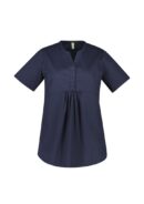 Womens Rose Tunic Scrub Top