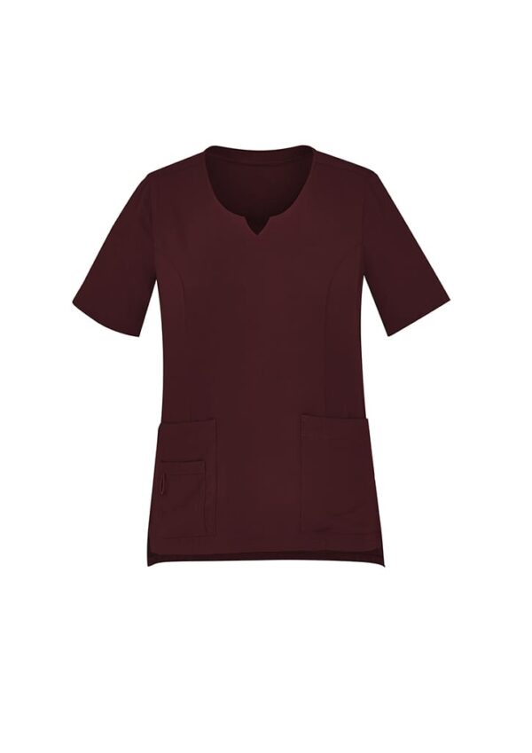 Womens Avery Round Neck Scrub Top - Image 78