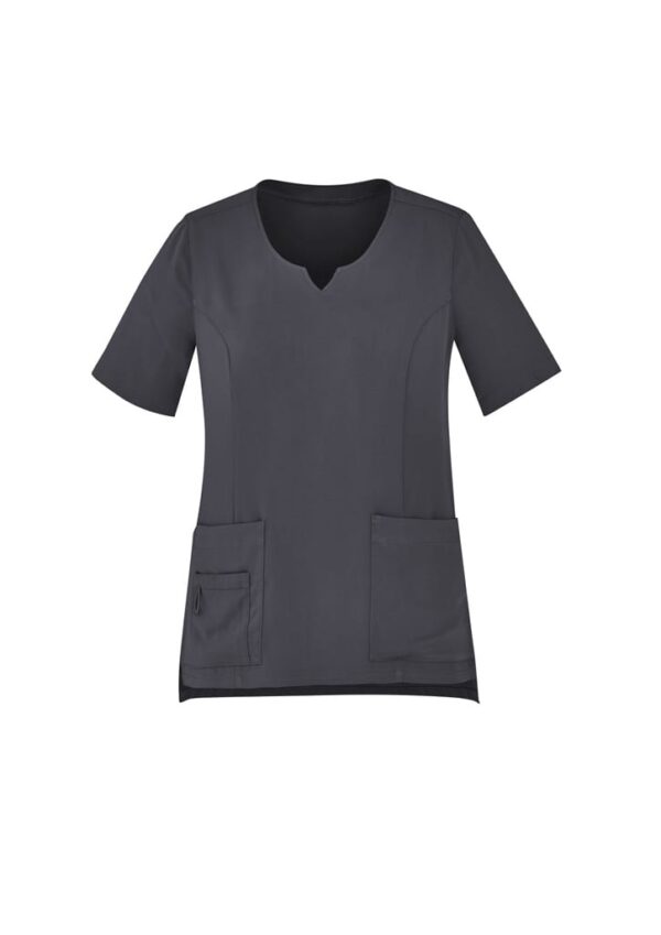Womens Avery Round Neck Scrub Top - Image 20