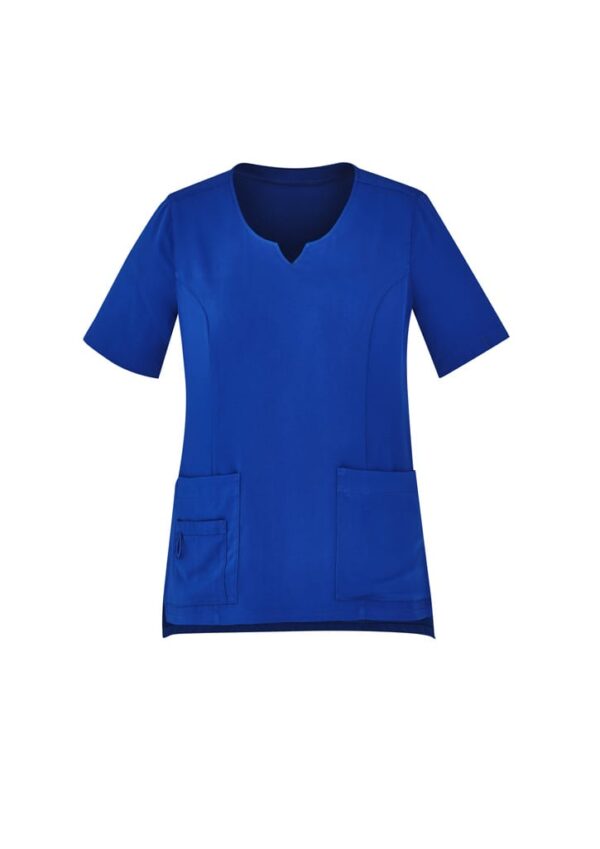 Womens Avery Round Neck Scrub Top - Image 36