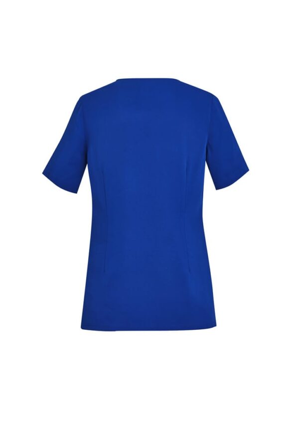 Womens Avery Round Neck Scrub Top - Image 6