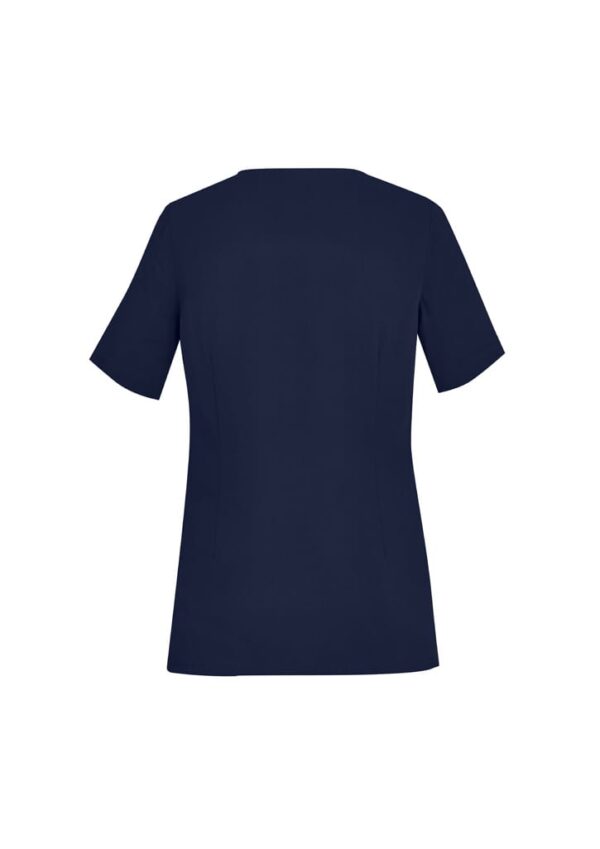 Womens Avery Round Neck Scrub Top - Image 8
