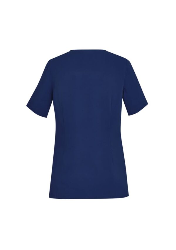 Womens Avery Round Neck Scrub Top - Image 10