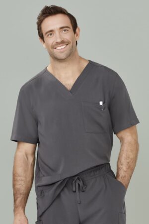 Mens Avery V-neck Scrub Top