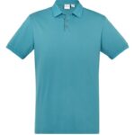 Mens City Short Sleeve Polo - Teal
