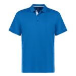 Kids Balance Short Sleeve Polo - Royal/white