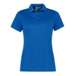 Womens Action Short Sleeve Polo - Royal