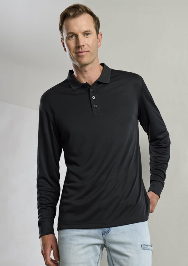 Mens Action Long Sleeve Polo - Image 16
