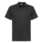 Mens Action Short Sleeve Polo - Grey