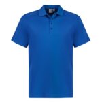 Mens Action Short Sleeve Polo - Royal