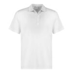 Mens Action Short Sleeve Polo - White