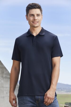 Mens Action Short Sleeve Polo