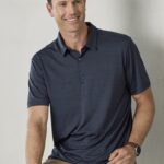 Mens Orbit Short Sleeve Polo - Navy