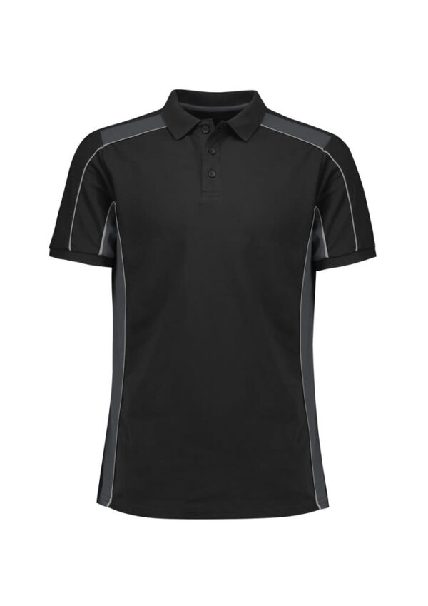 Unisex Grid Short Sleeve Polo - Image 16