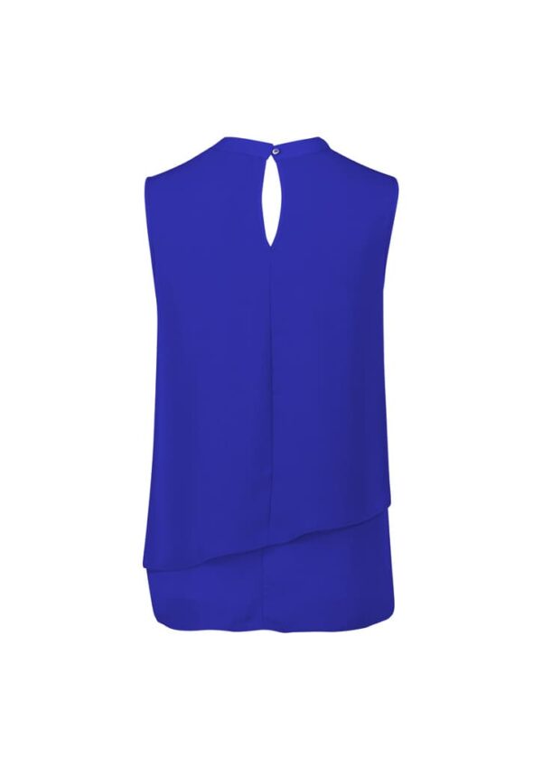 Womens Seville Sleeveless Layered Blouse - Image 6