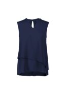 Womens Seville Sleeveless Layered Blouse