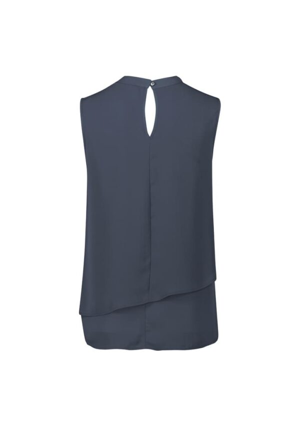 Womens Seville Sleeveless Layered Blouse - Image 8
