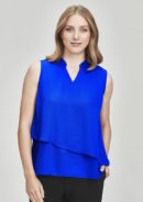Womens Seville Sleeveless Layered Blouse