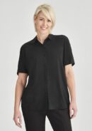 Womens Dahlia Short Sleeve Blouse