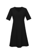 Womens Siena Extended Short Sleeve Dress