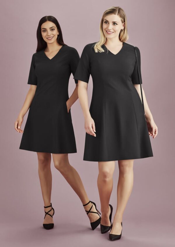 Womens Siena Extended Short Sleeve Dress - Image 22