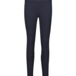 Womens Scuba Ponte High-rise Pull-on Corporate Legging - Navy
