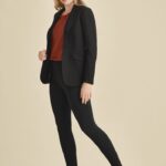 Womens Scuba Ponte High-rise Pull-on Corporate Legging - Black