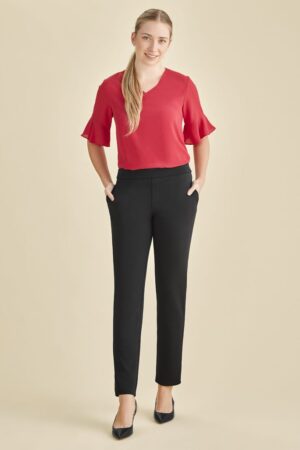 Womens Scuba Ponte Mid-rise Pull-on Pant