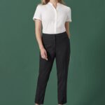 Womens Renew 7/8 Mid-waist Slim Leg Pant - Pencil Black