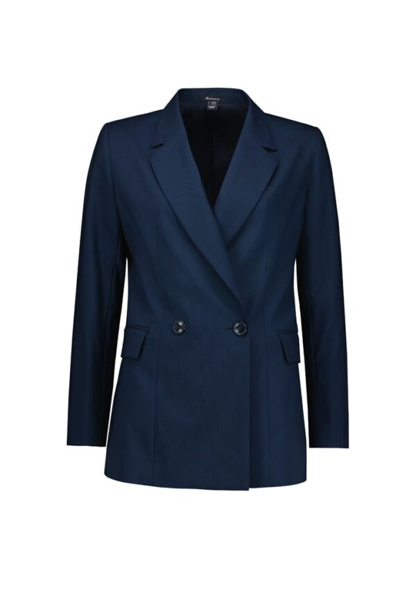 Womens Renew Double Breasted Longline Jacket - Image 15