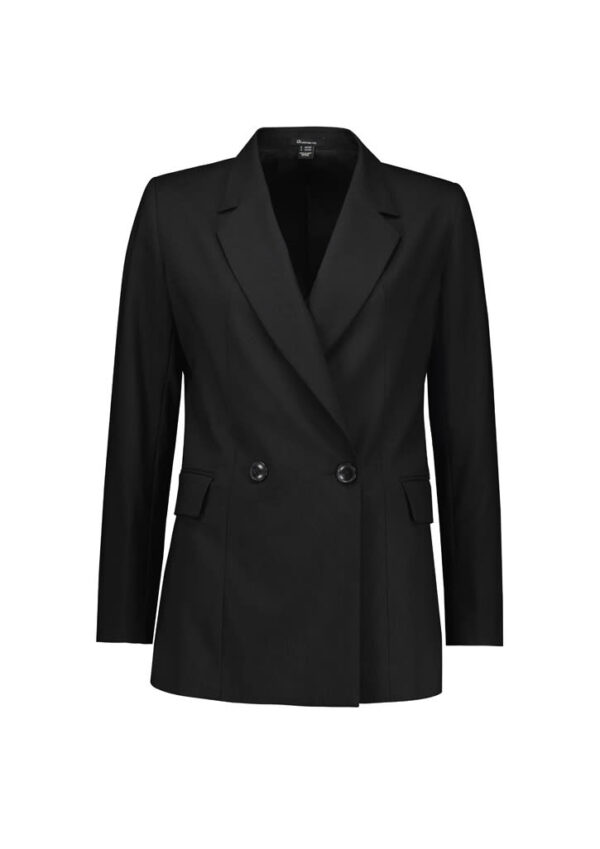 Womens Renew Double Breasted Longline Jacket - Image 9