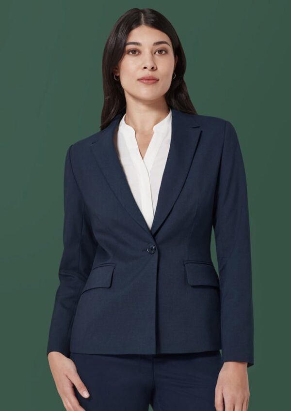 Womens Renew Single Button Mid Length Jacket - Image 17