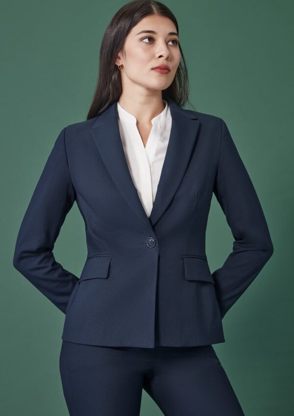 Womens Renew Single Button Mid Length Jacket - Image 4
